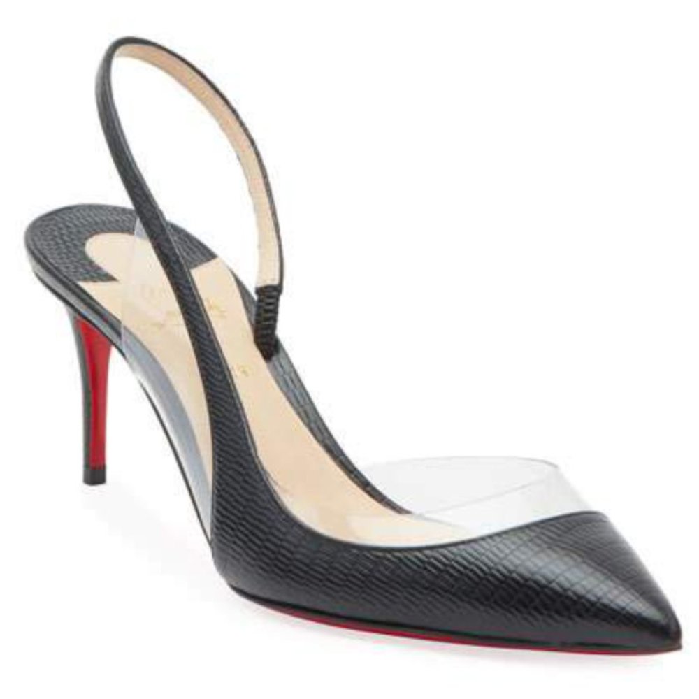 LOUBOUTIN Optisexy Asymmetric Red Sole PERFECT CON